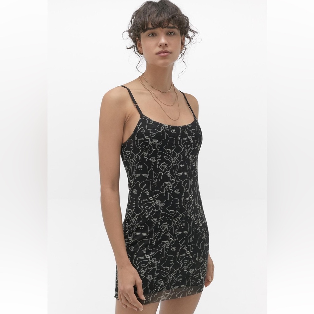 UO Hanna Faces Cami Mini Dress